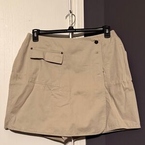 Fashion Bug Beige Wrap Skort with Pocket